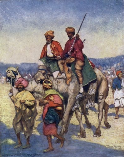 Camels from Mysore by Mortimer Ludington Menpes